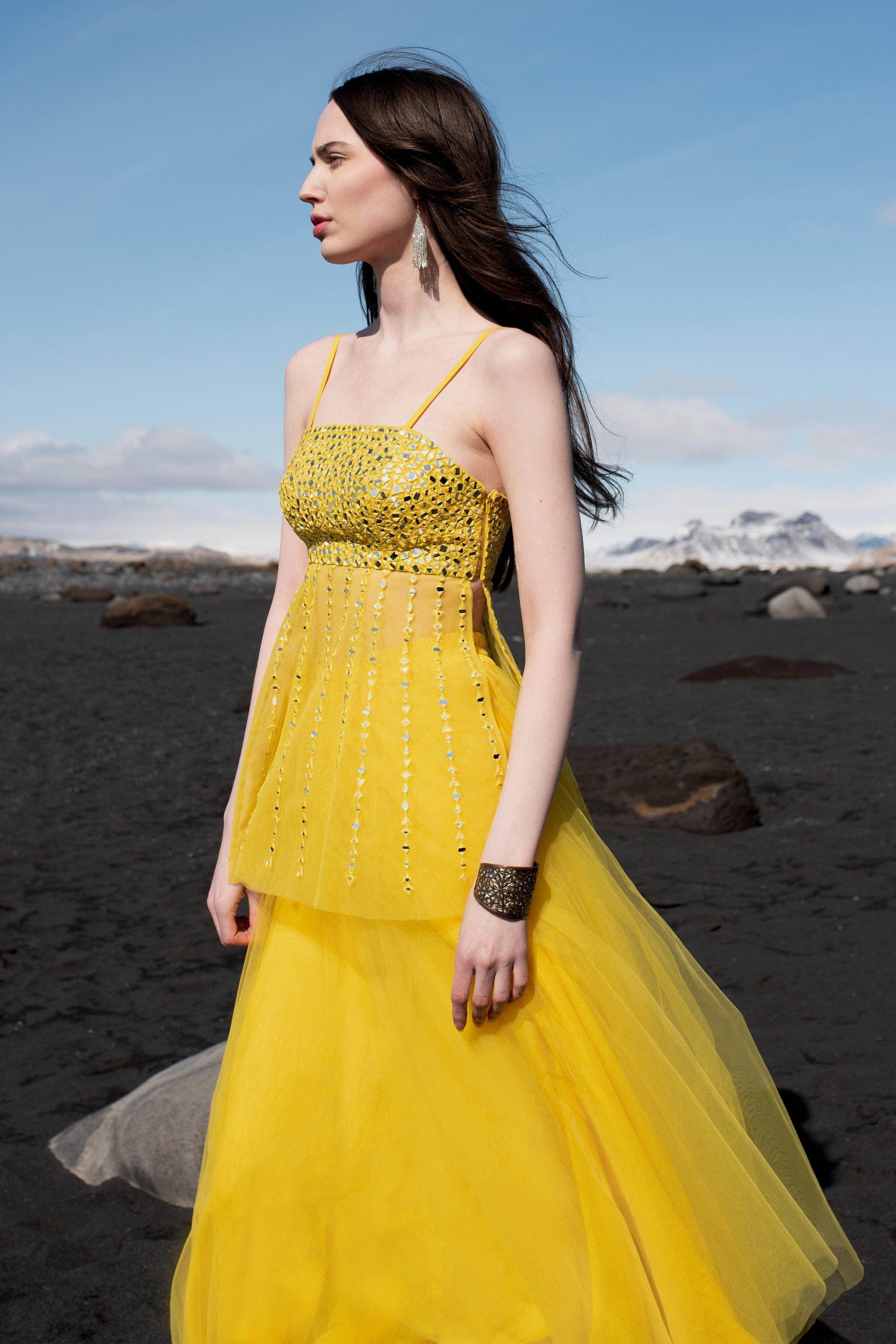 MIRROR MAXI SKIRT SET - dash and dot