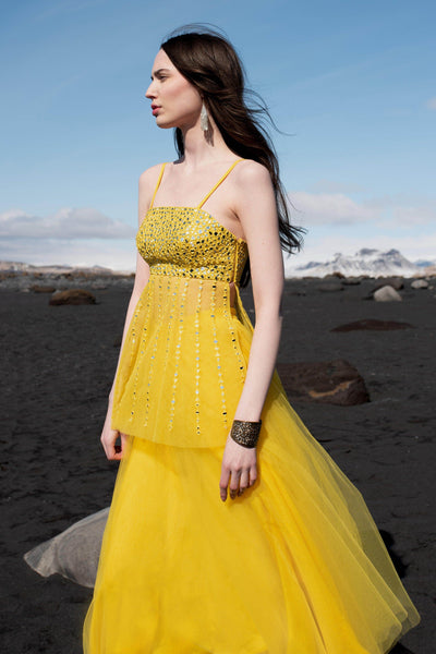 MIRROR MAXI SKIRT SET - dash and dot