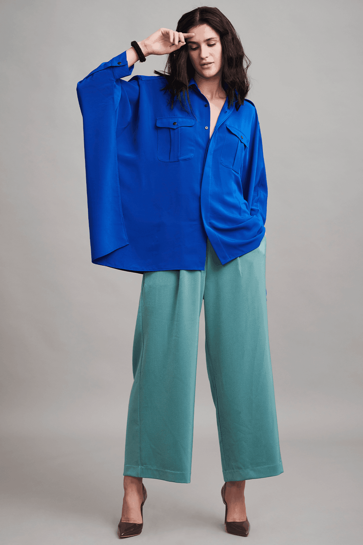 EXTRA BOXY SHIRT - dash and dot