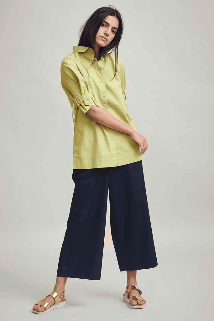 BUCKLE CUFF SHIRT - dash and dot dash and dot