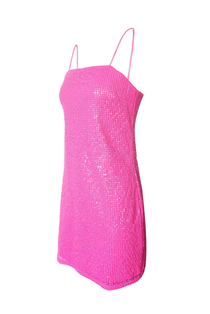 HOT PINK SEQUIN MINI - dash and dot dash and dot