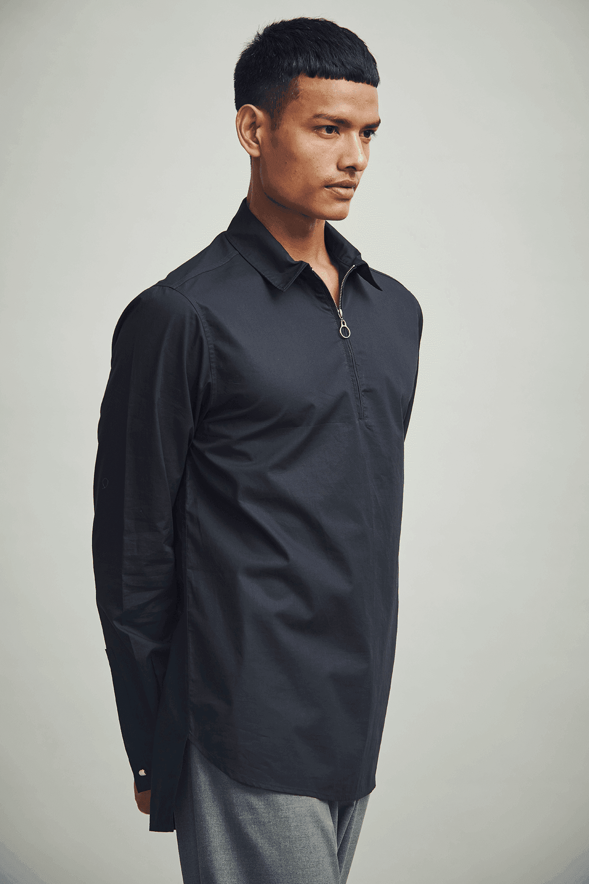 ZIP FRONT POPOVER - dash and dot