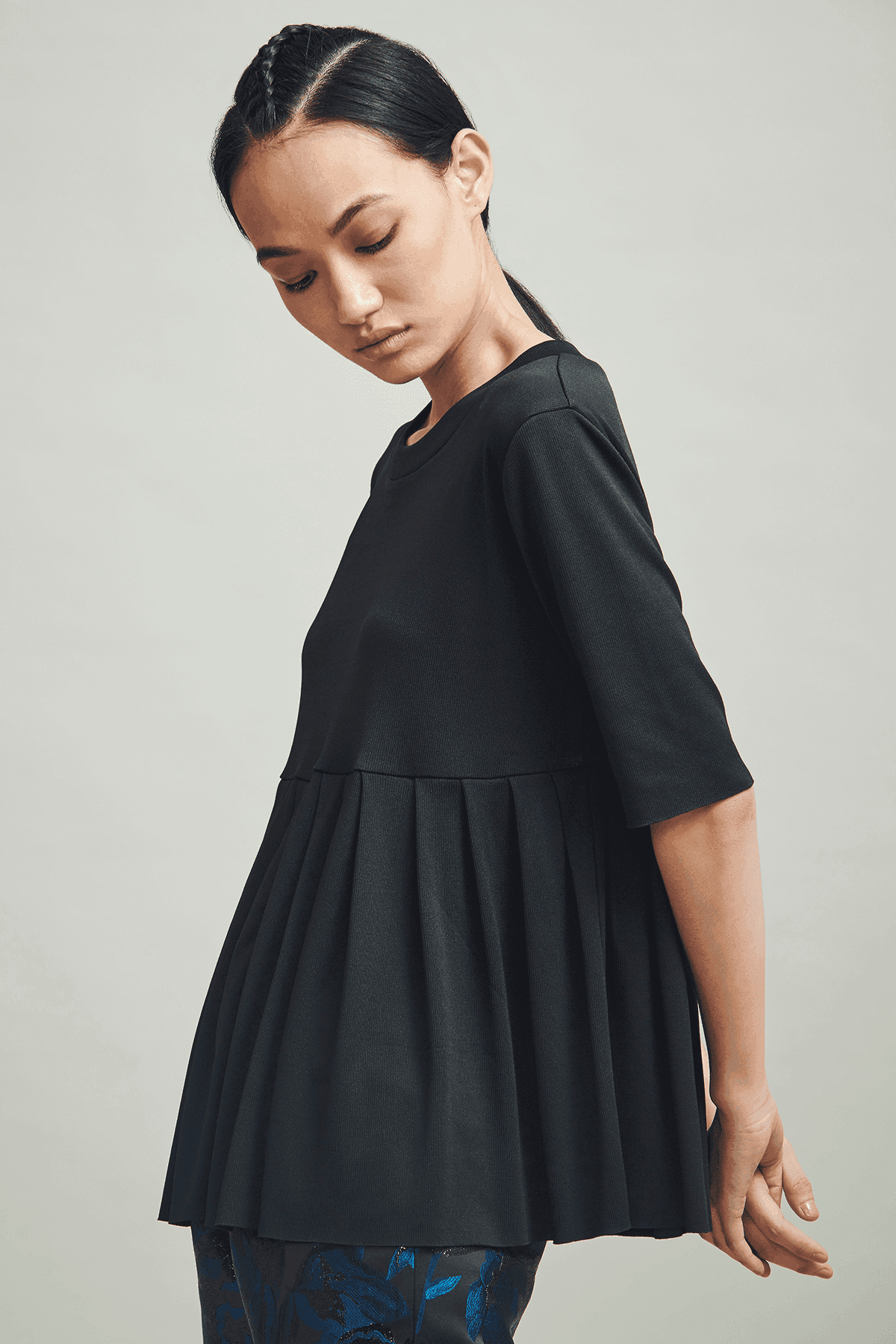 KNIT ACCORDION TOP - dash and dot