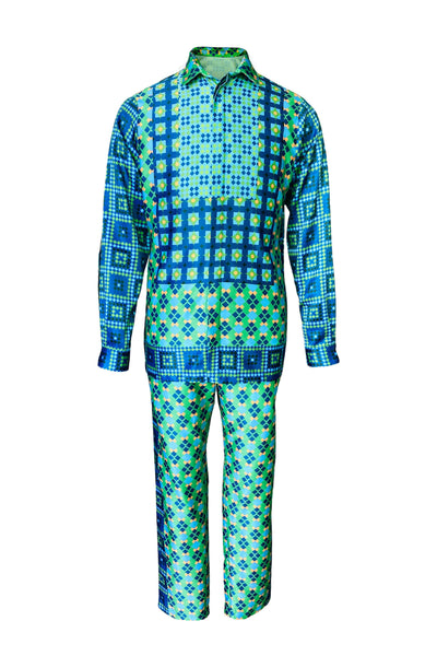 TILE PRINT SET - dash and dot