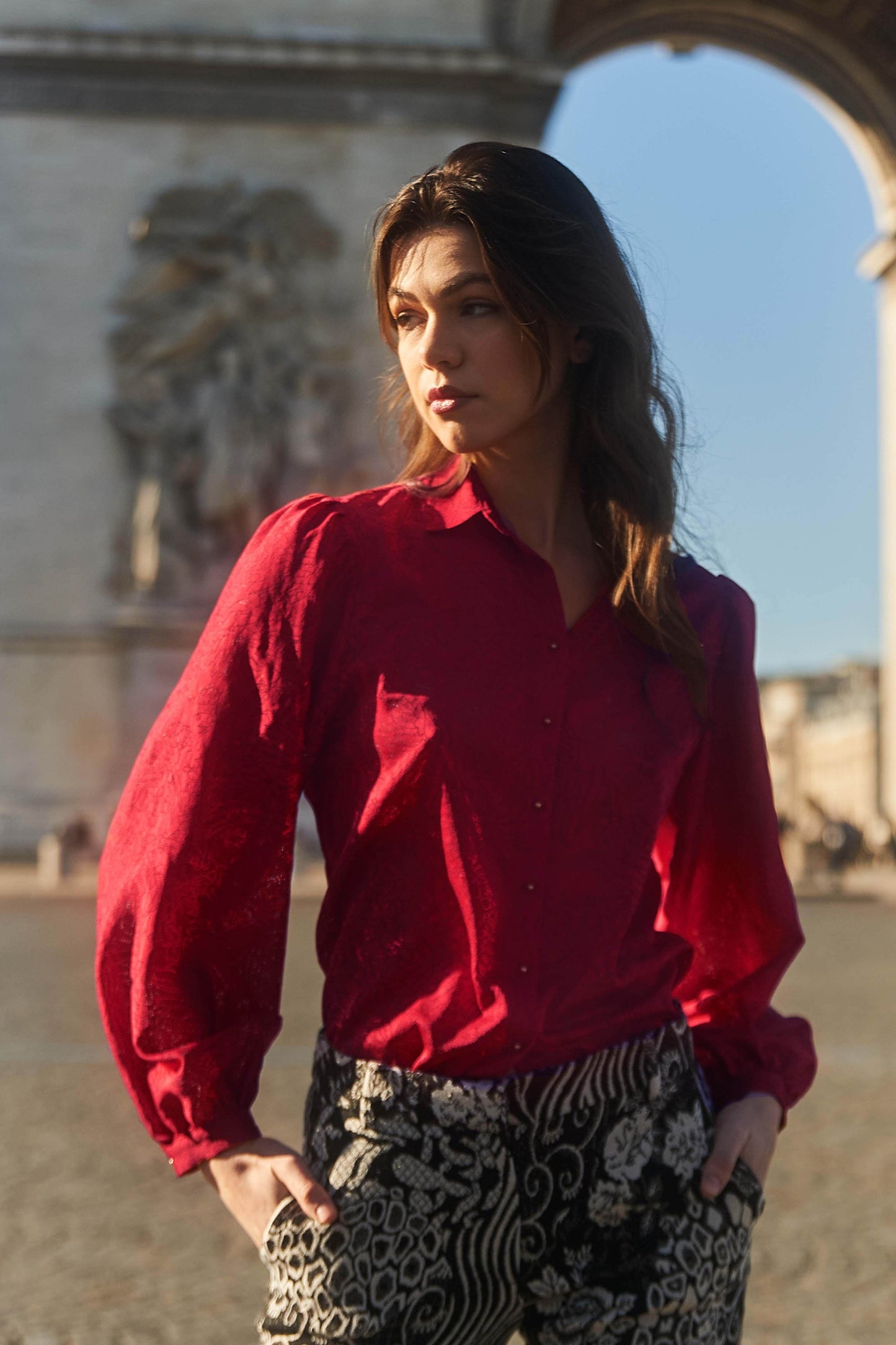 SIGNATURE PRINTED SHIRT - dash and dot