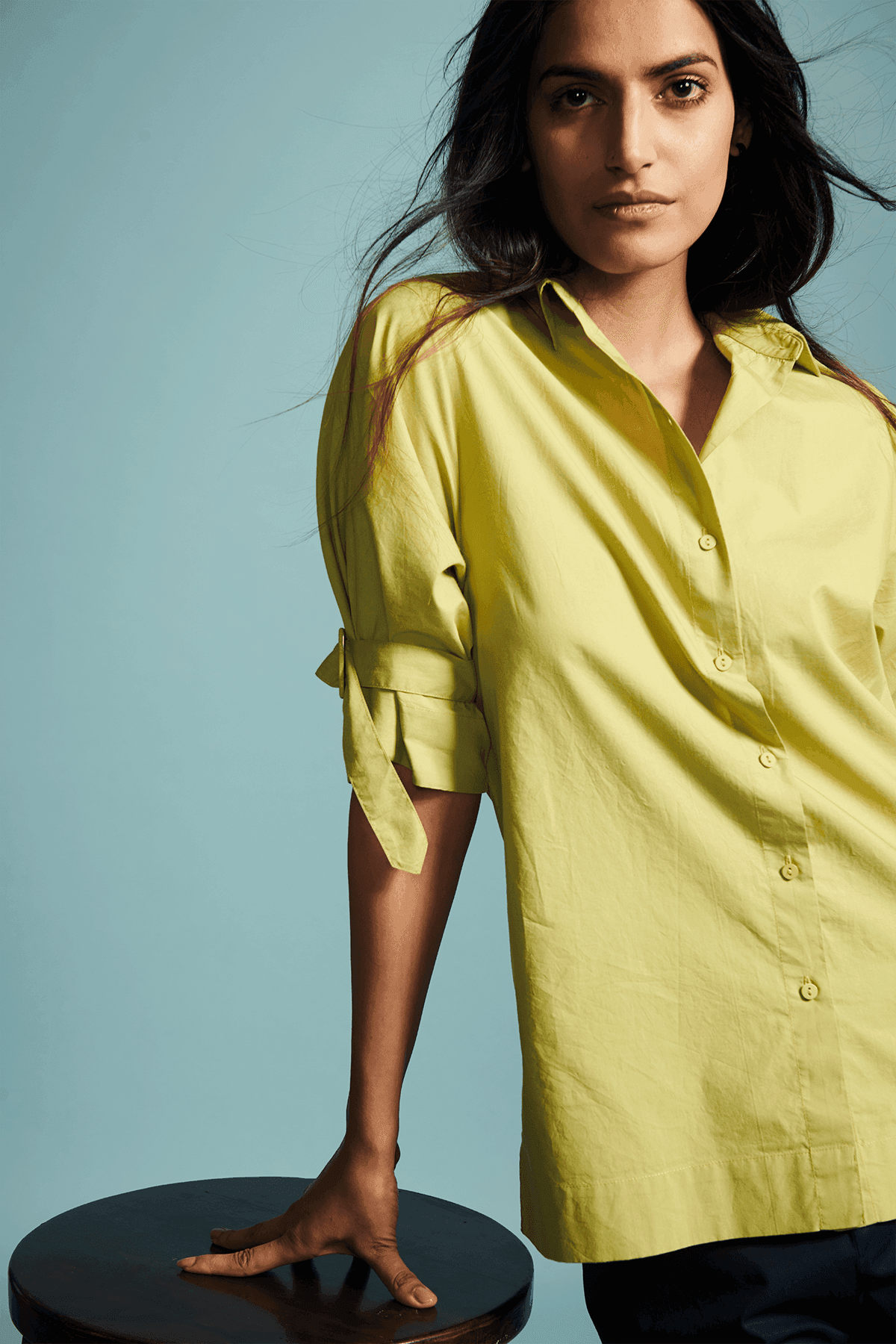 BUCKLE CUFF SHIRT - dash and dot