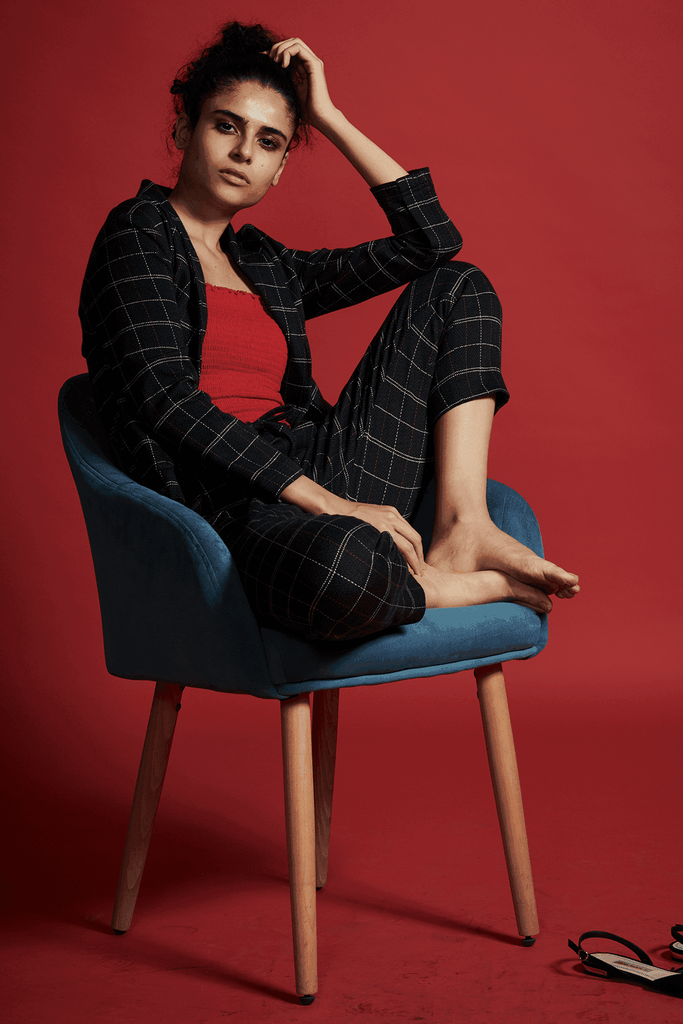 KNIT TROUSER - dash and dot dash and dot