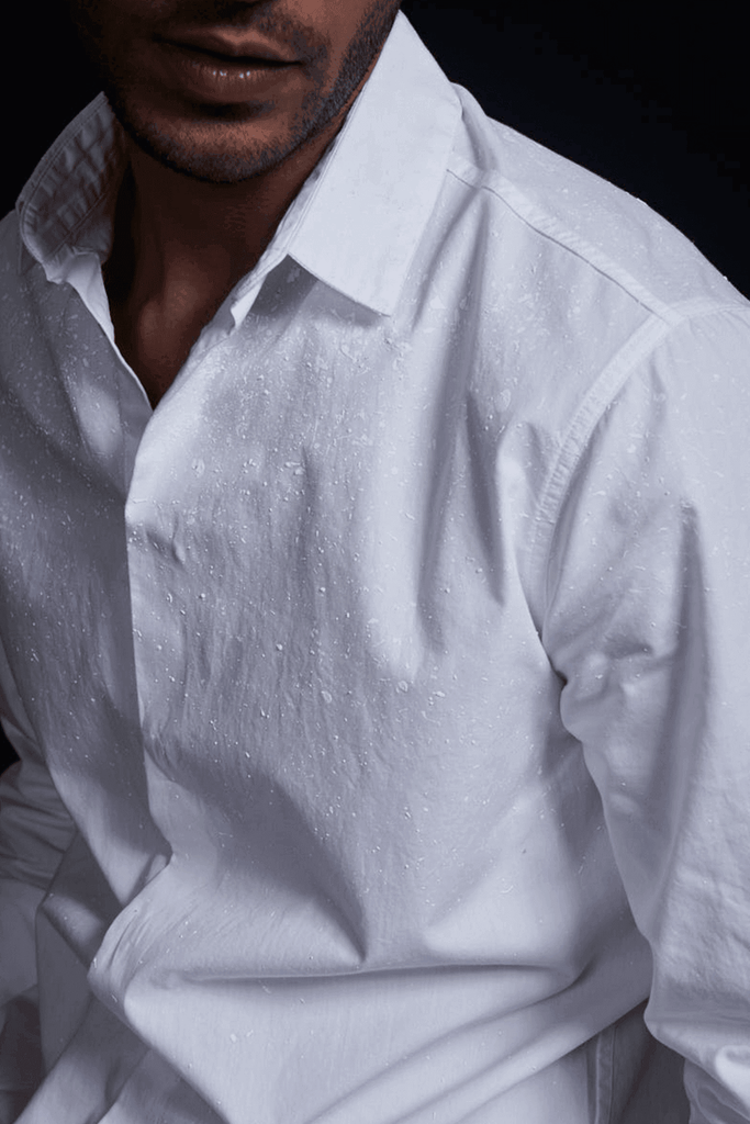 HAND PAINTED SHIRT - dash and dot dash and dot