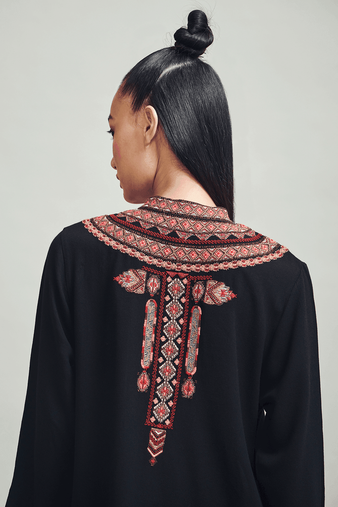 TRIBAL EMBROIDERED DRESS - dash and dot dash and dot