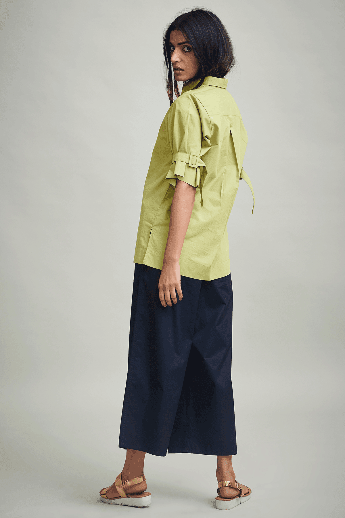 BUCKLE CUFF SHIRT - dash and dot