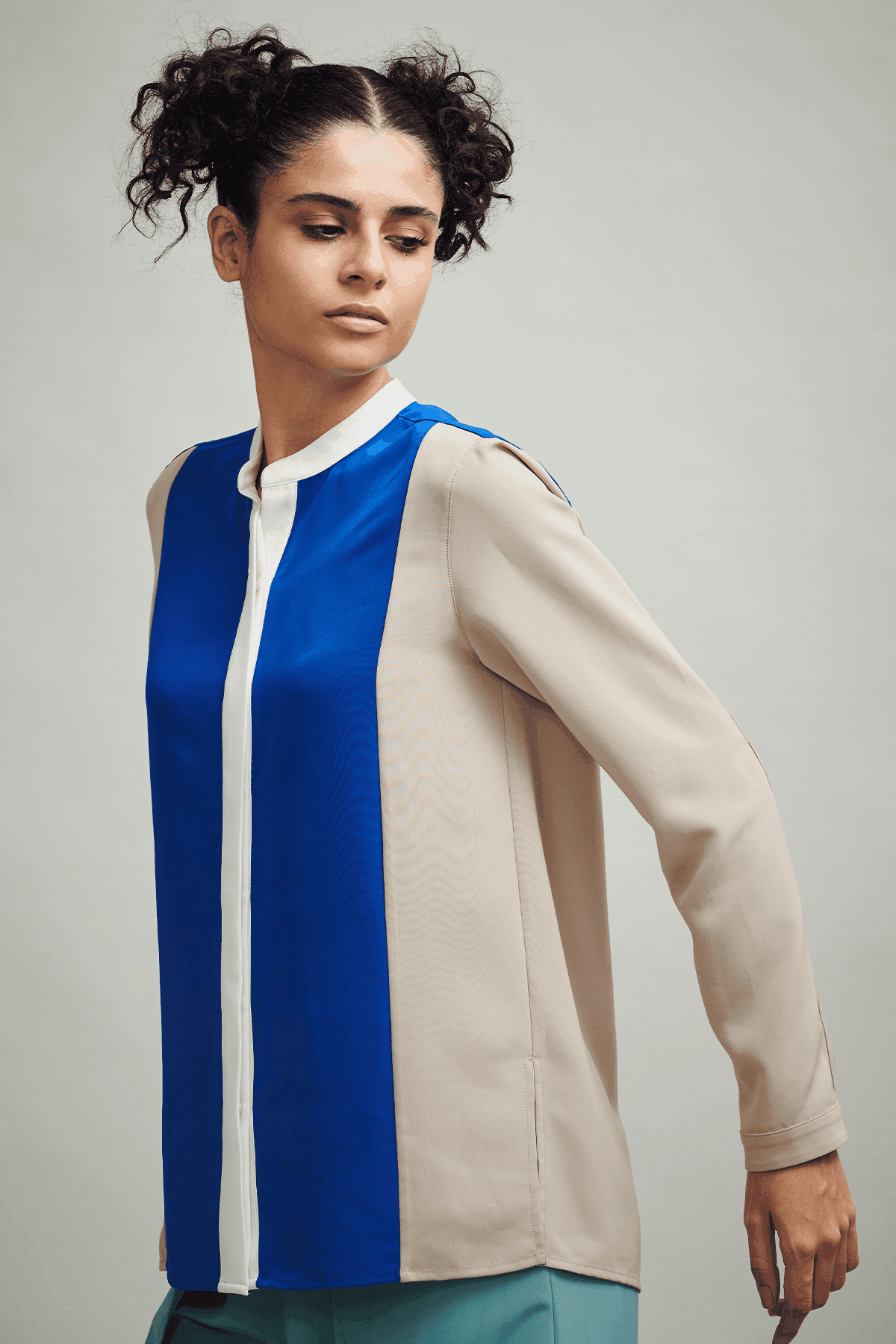 COLOR BLOCK SHIRT - dash and dot