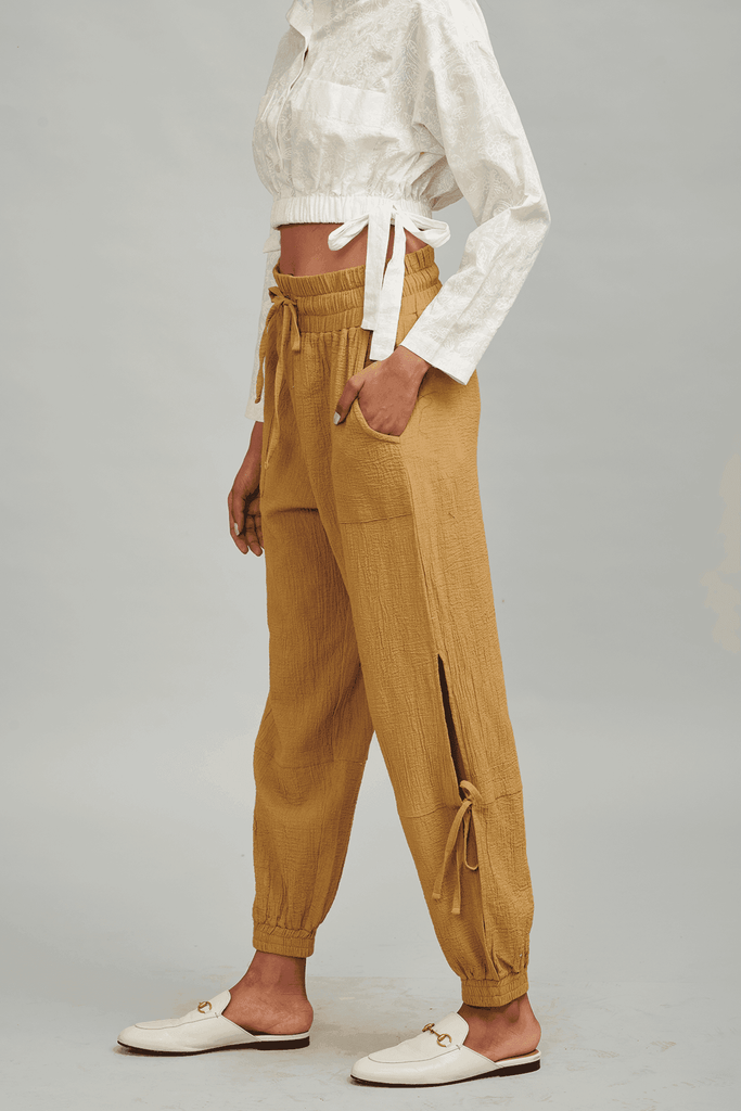 CRINKLE CUTOUT JOGGER - dash and dot dash and dot