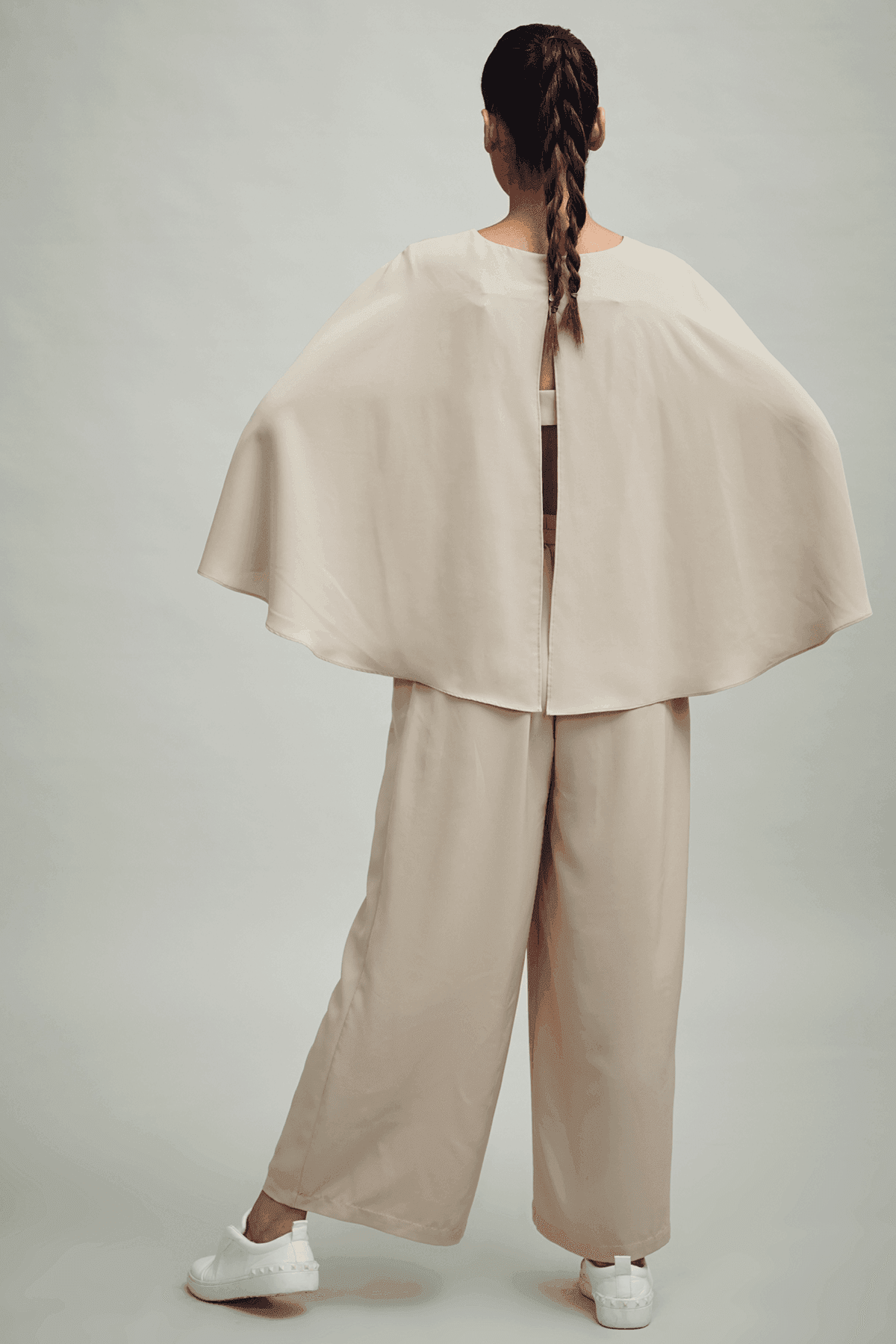 CAPE JUMPSUIT - dash and dot