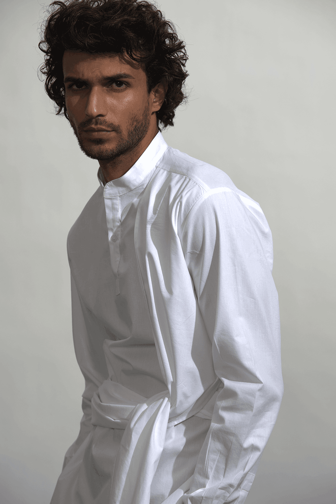 SCARF SHIRT - dash and dot dash and dot