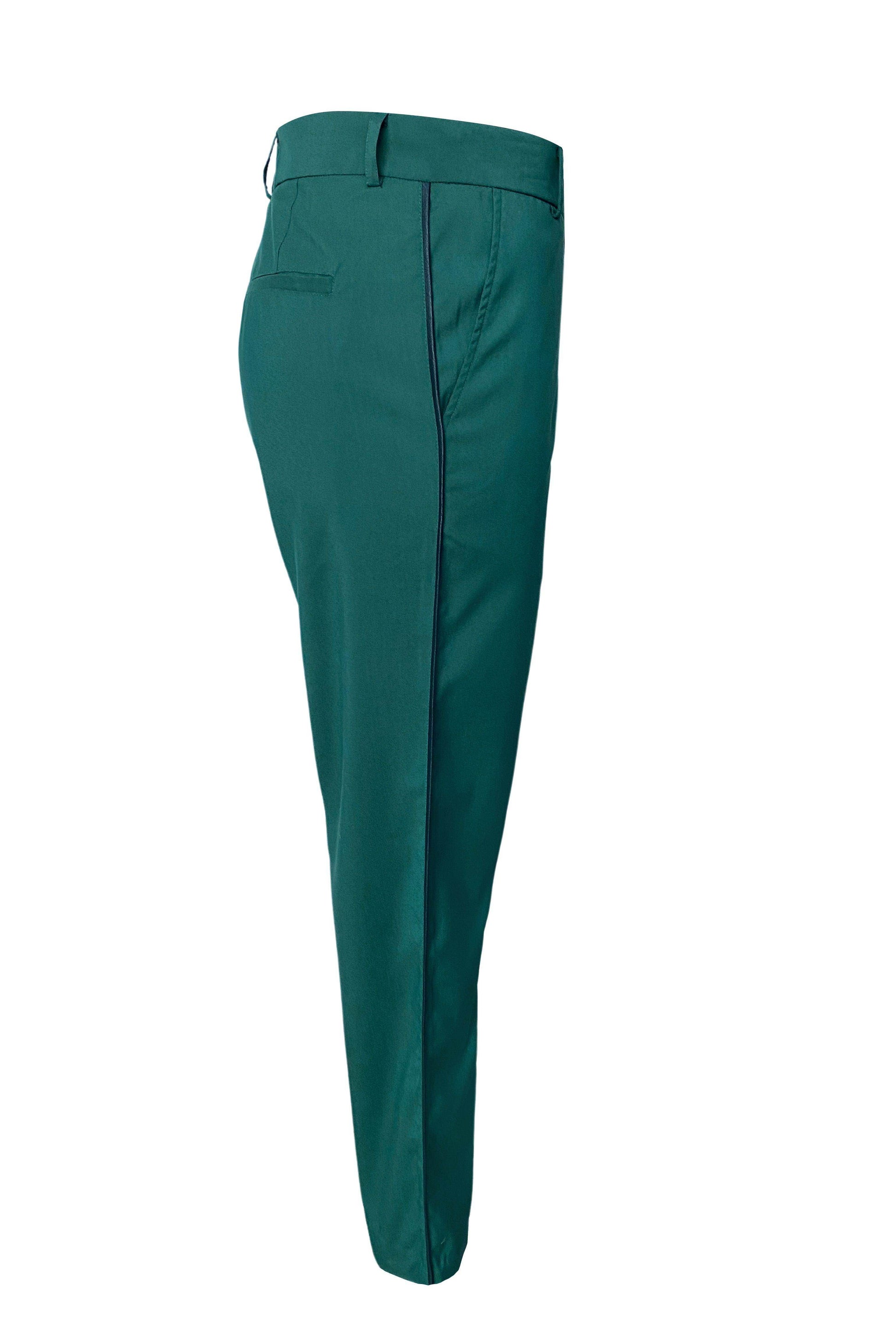 GREEN LEATHER BIB SUIT - dash and dot