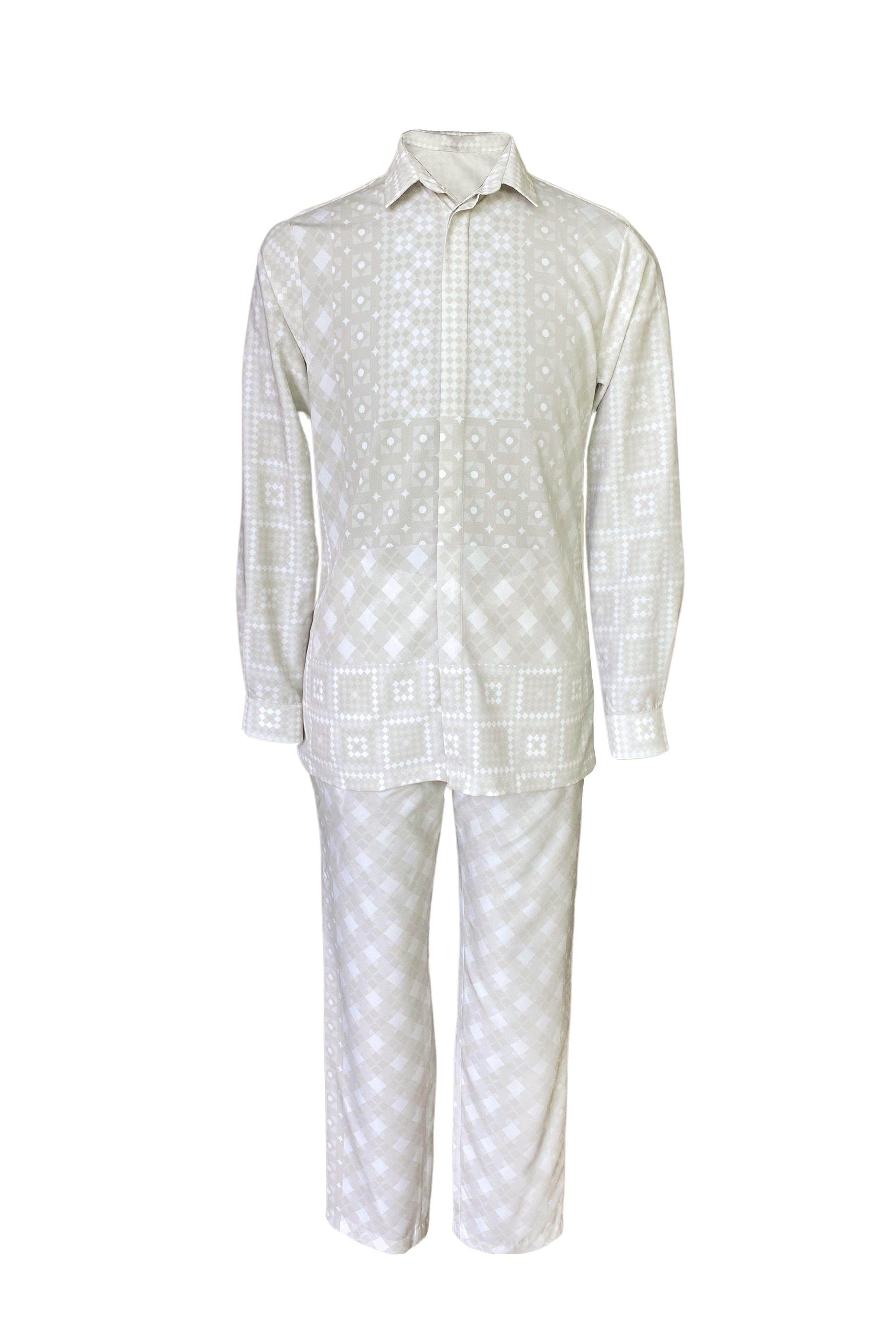 TILE PRINT SET - dash and dot