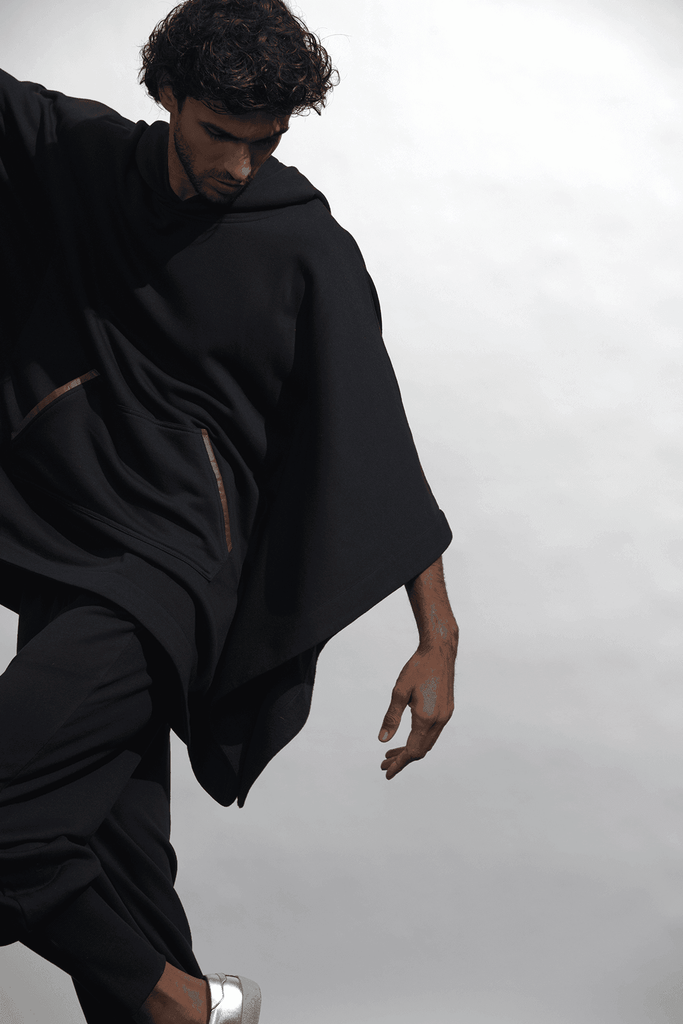 PONCHO HOODIE - dash and dot dash and dot