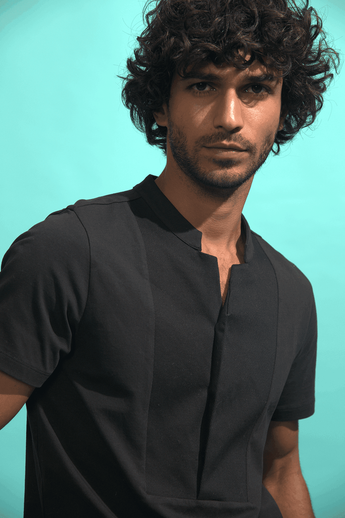 TUXEDO POLO - dash and dot dash and dot