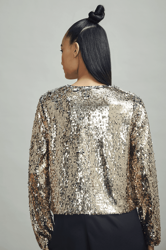 3D SEQUIN BOLERO - dash and dot dash and dot