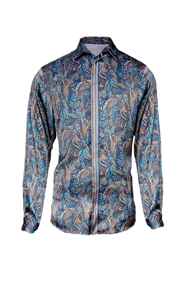 PAISLEY PRINTED SHIRT - dash and dot