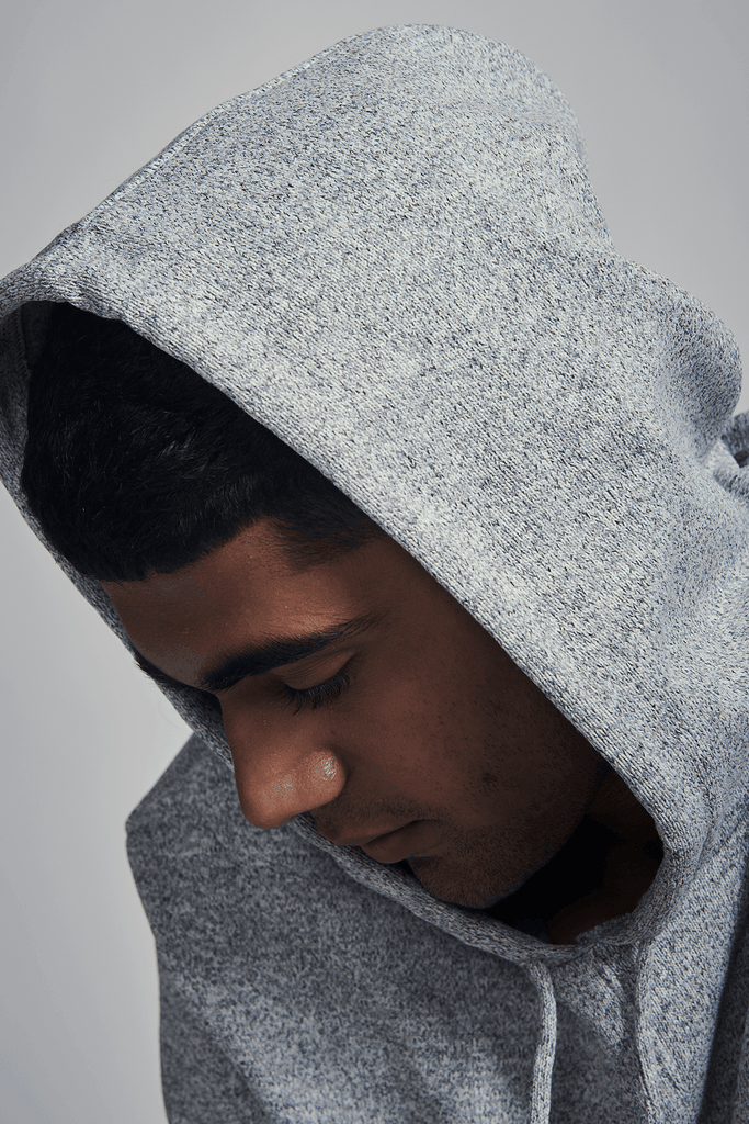 UNEVEN HEM HOODIE - dash and dot dash and dot