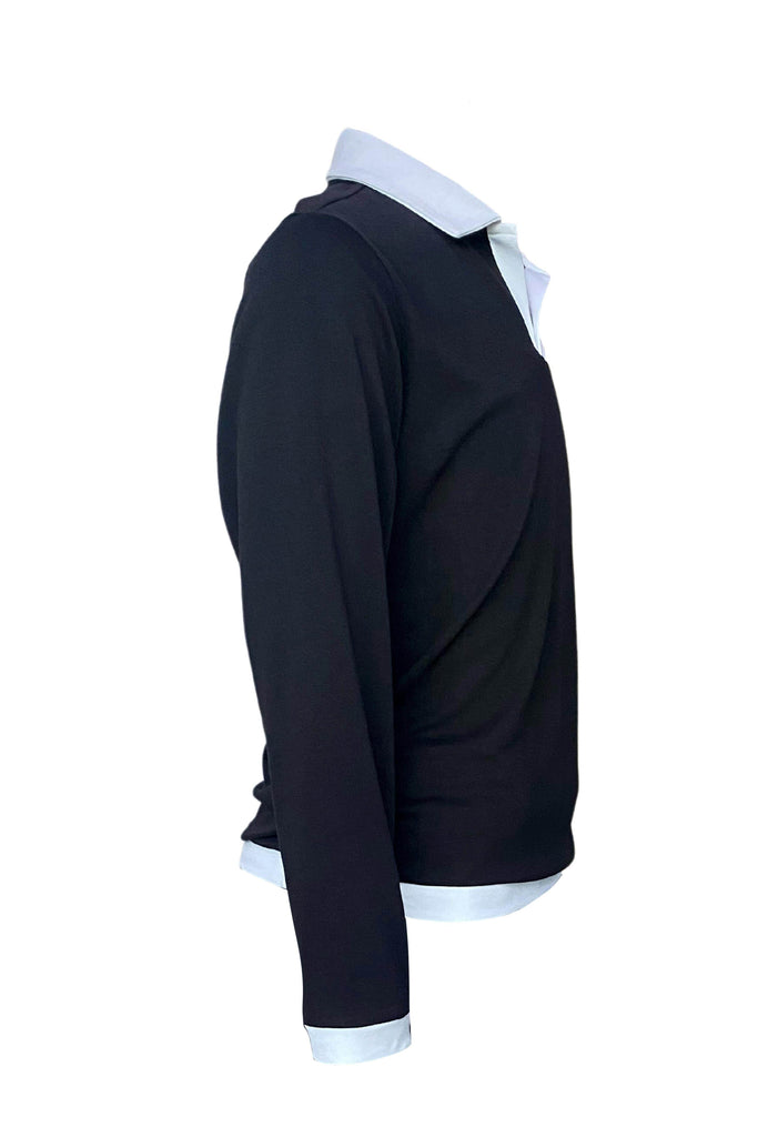 B&W FULL SLEEVE KNIT SET - dash and dot dash and dot