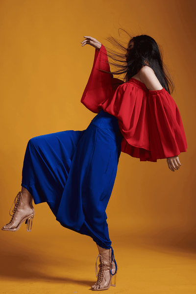 FRONT OVERLAP PANTS - dash and dot