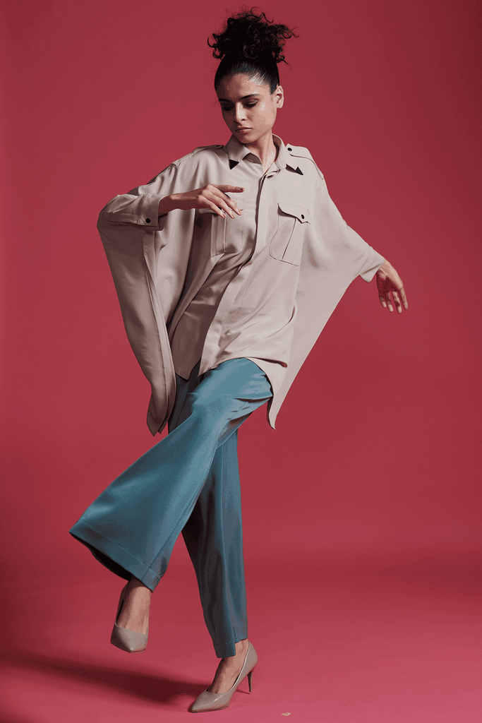 EXTRA BOXY SHIRT - dash and dot dash and dot