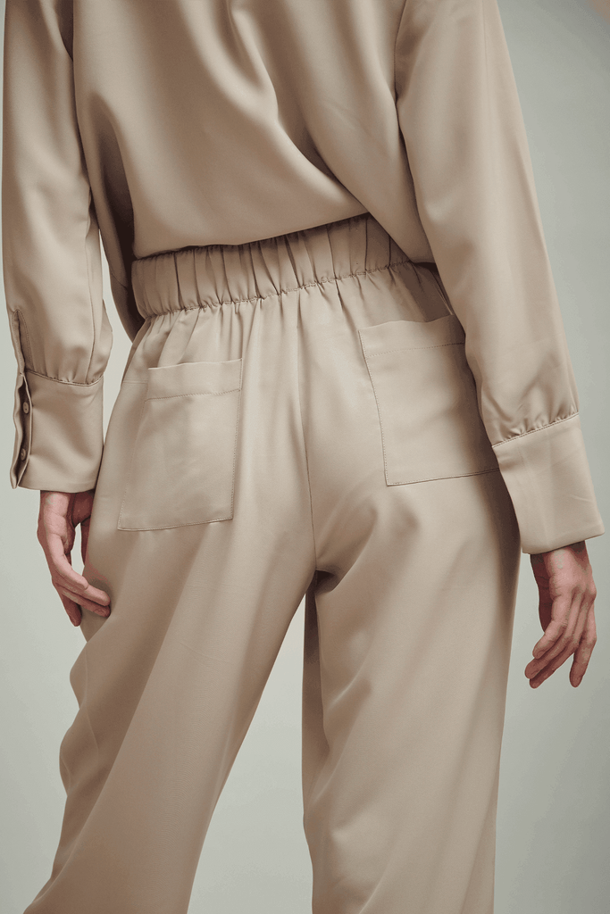 SAND TAPERED PANT - dash and dot dash and dot