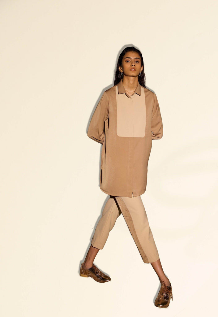 TUXEDO BIB SHIRT - dash and dot dash and dot