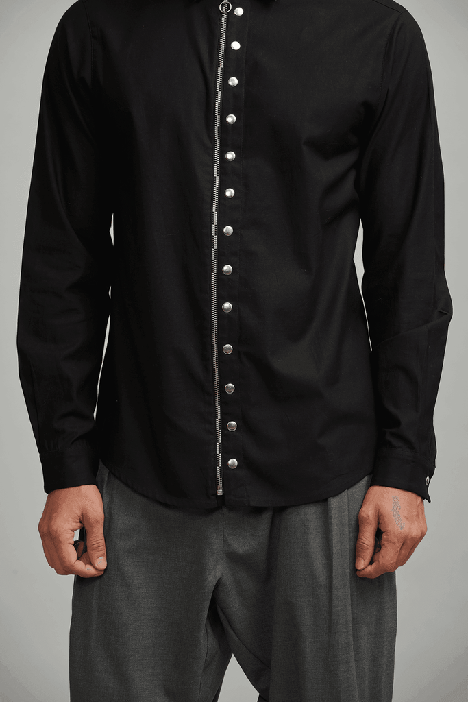 ZIP SNAP SHIRT - dash and dot dash and dot