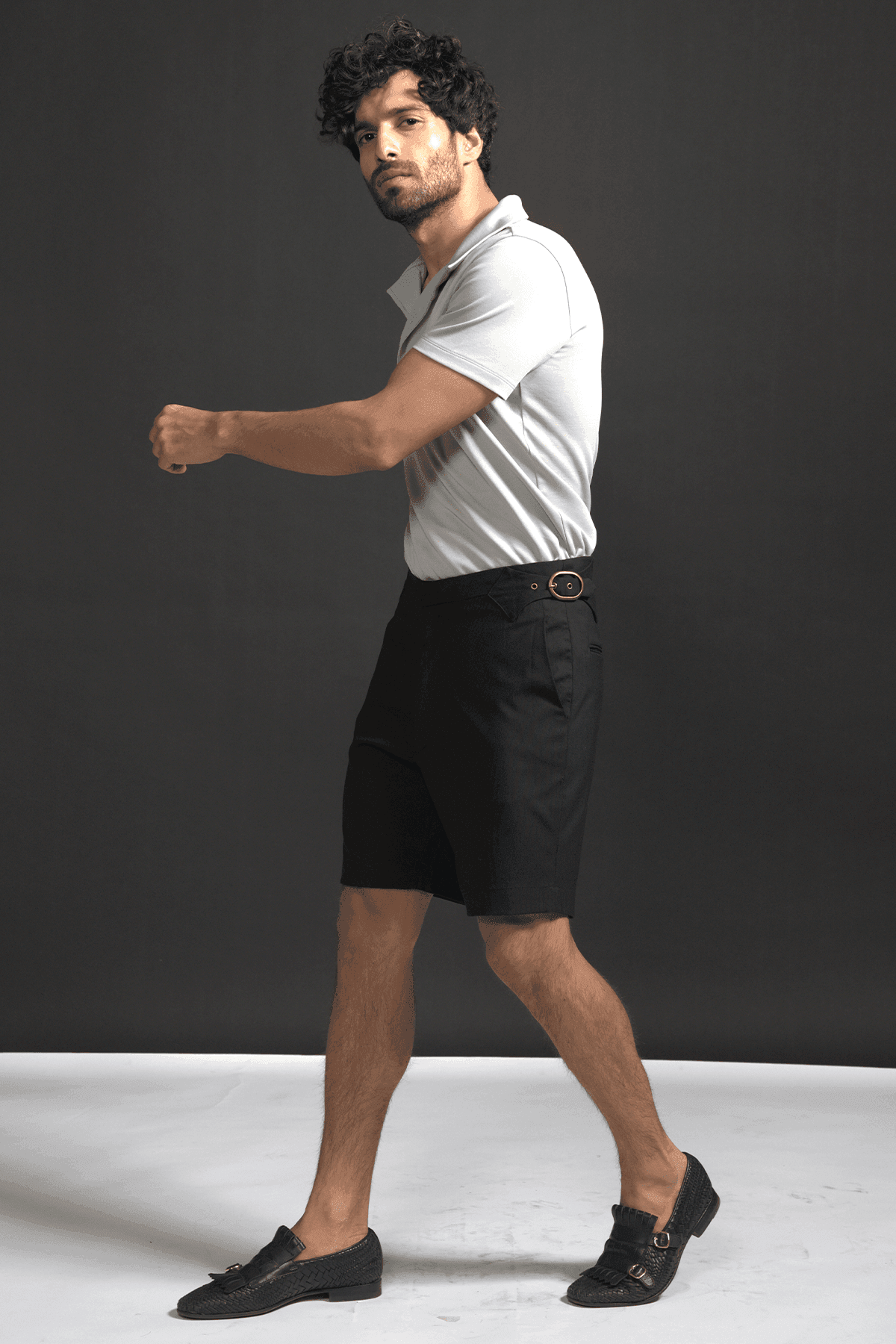 VICTORIAN BUCKLE SHORTS - dash and dot