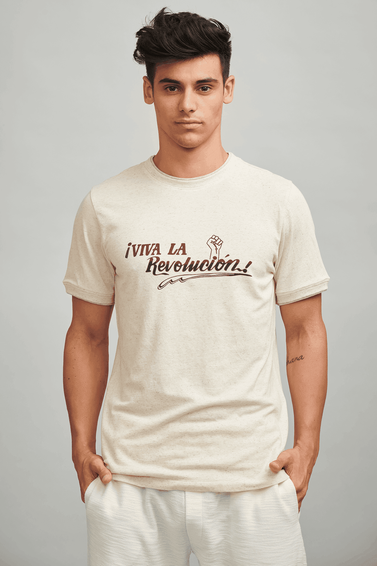LONG LIVE THE REVOLUTION TEE - dash and dot
