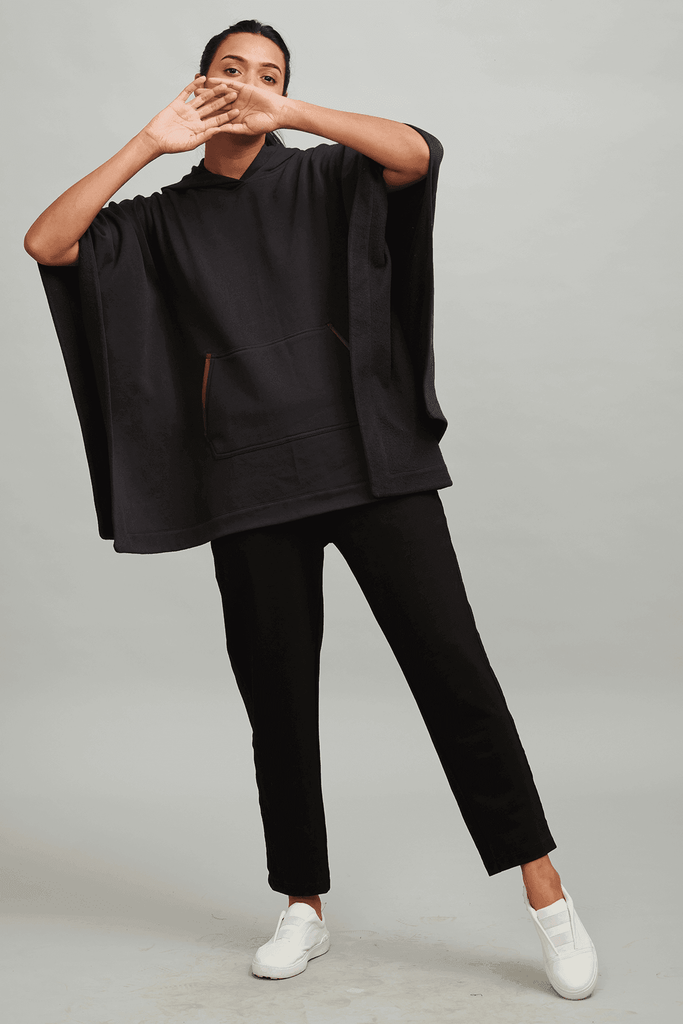 PONCHO HOODIE - dash and dot dash and dot