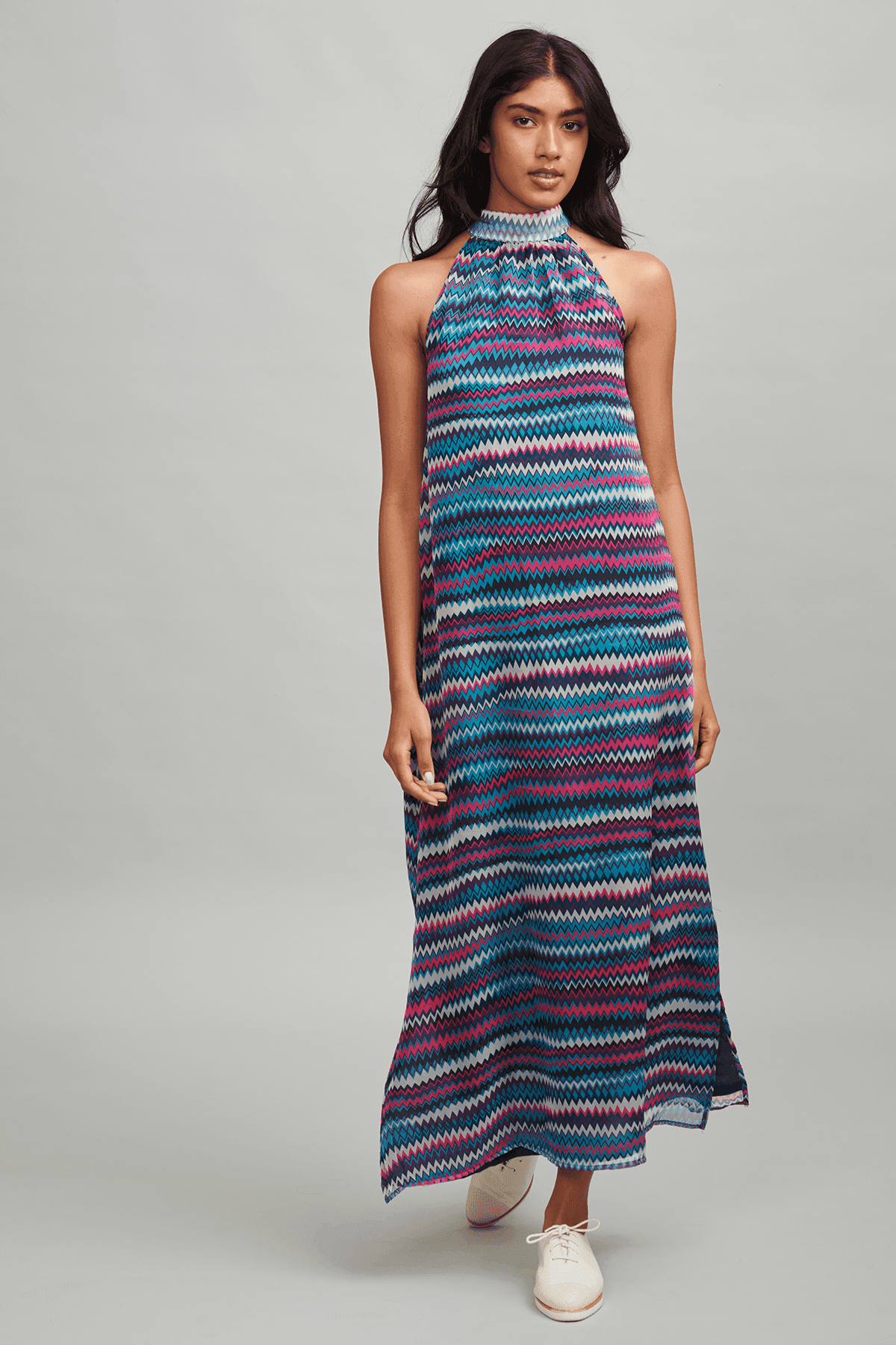 CHEVRON MAXI - dash and dot