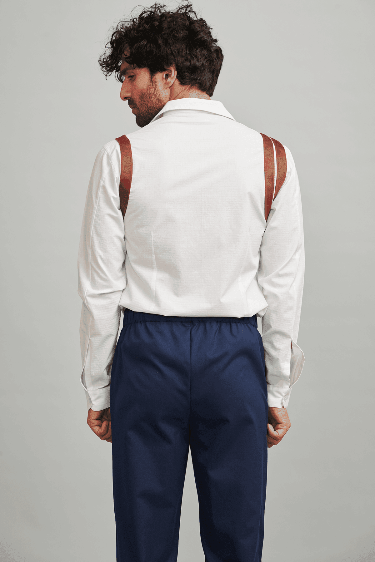 dress shirt straps Dash and Dot - HARNESS SHIRT