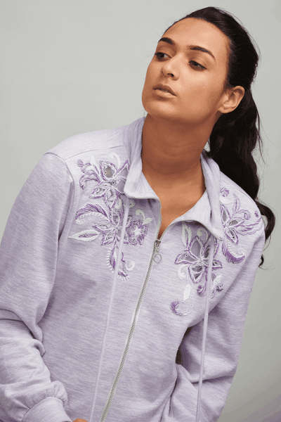 EMBROIDERED HACCI TRACK SUIT - dash and dot
