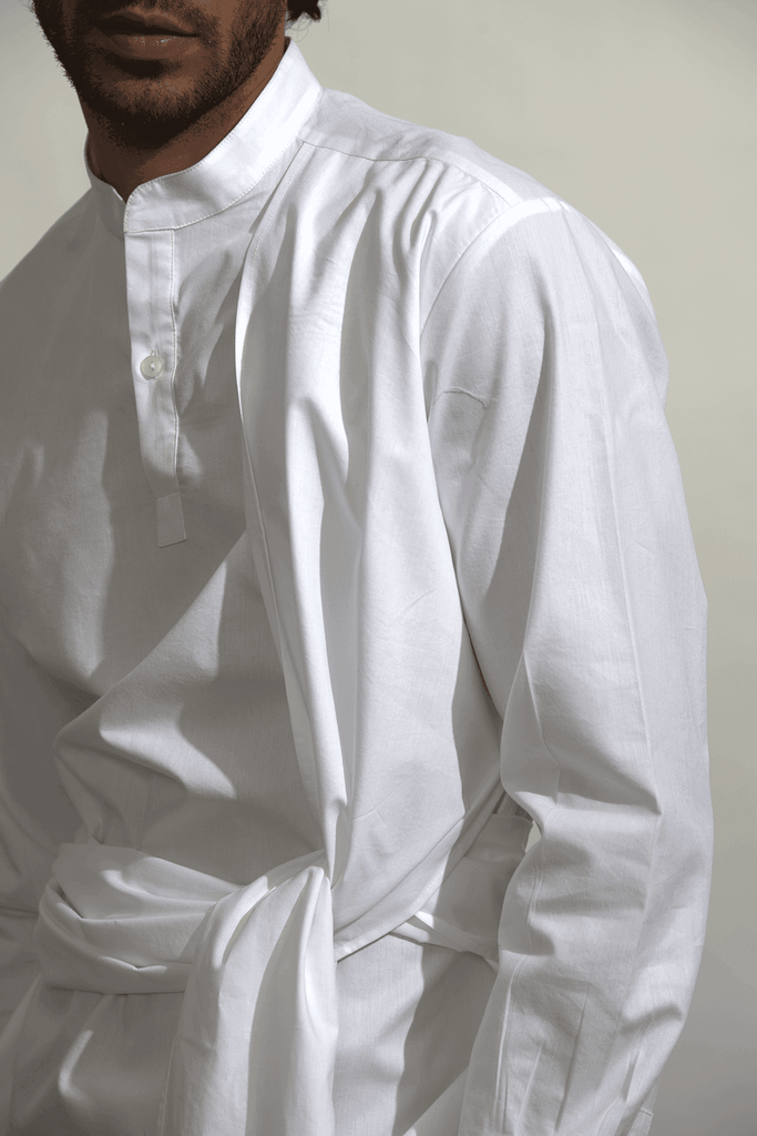 SCARF SHIRT - dash and dot dash and dot