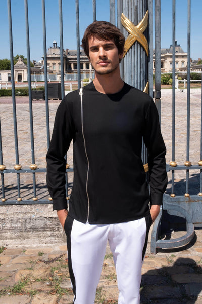 SIDE ZIP SHIRT - dash and dot