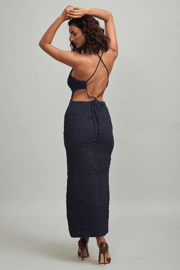 ALLOVER RUCHED MAXI - dash and dot dash and dot