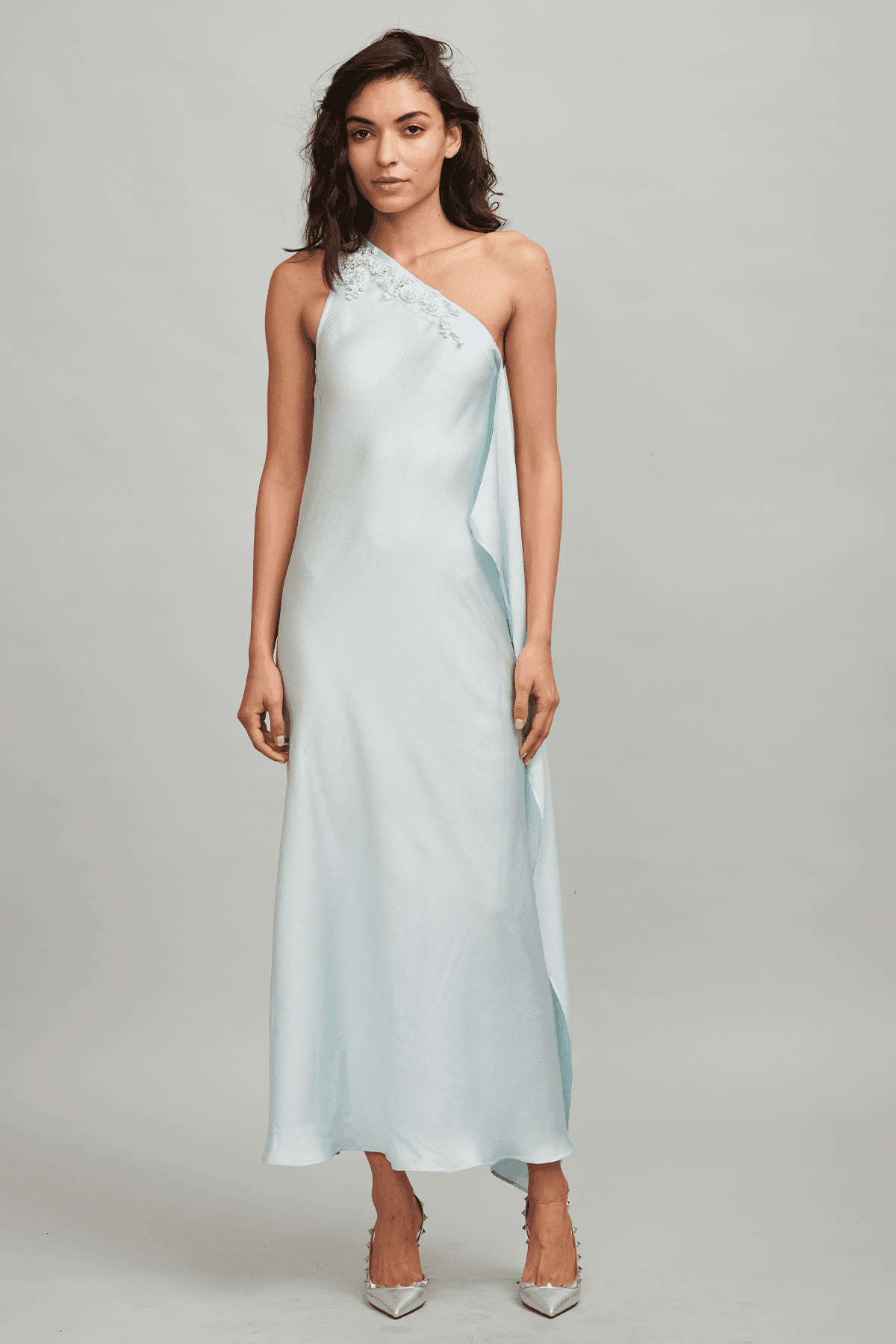 BEADED AQUA MAXI - dash and dot