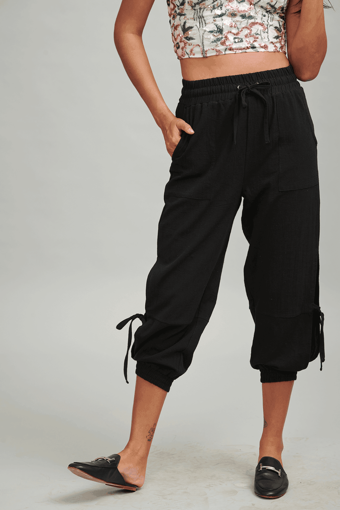 CRINKLE CUTOUT JOGGER - dash and dot dash and dot