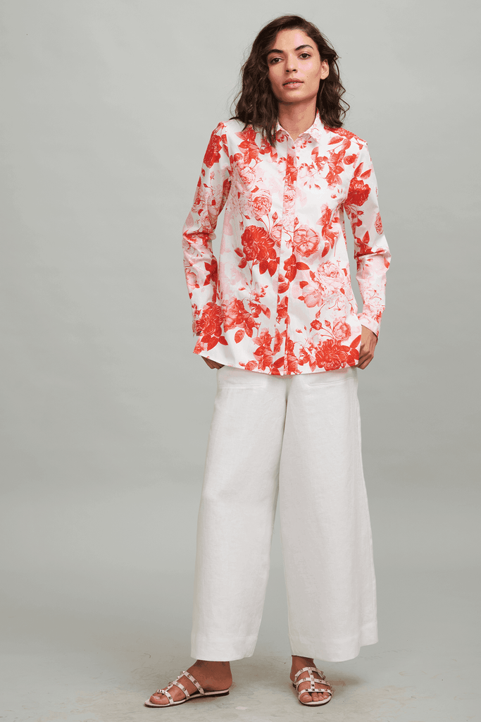 THE ROSE SHIRT - dash and dot dash and dot