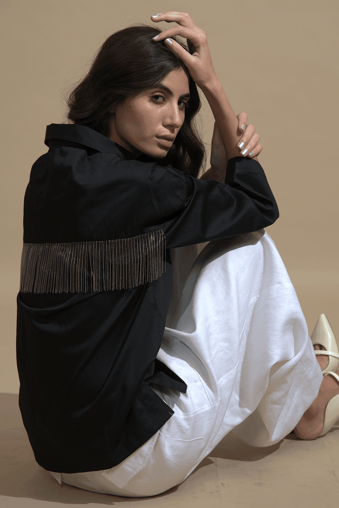 FRINGE SHIRT - dash and dot dash and dot