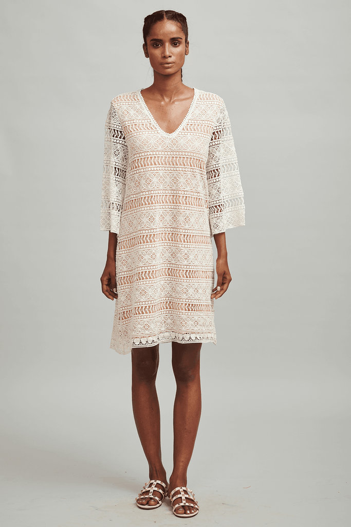 STRAIGHT LACE DRESS - dash and dot dash and dot