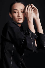 CONTRAST STITCH SHIRT - dash and dot dash and dot