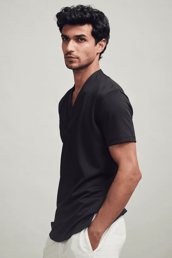 OVERLAP V POLO - dash and dot dash and dot