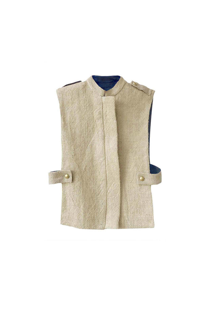 JUTE GILLET - dash and dot dash and dot