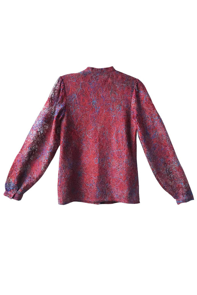 EMBROIDERED TEXTILE SHIRT - dash and dot dash and dot