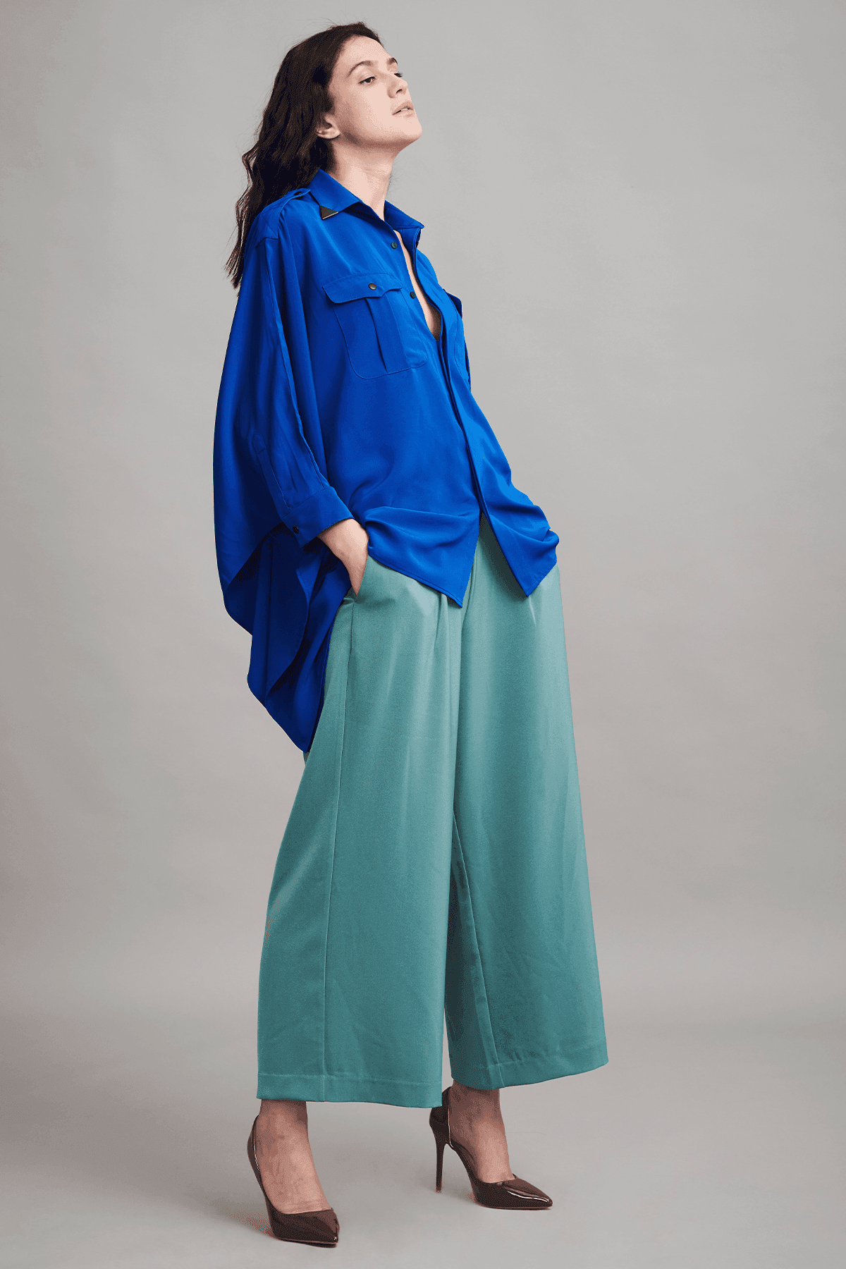 EXTRA BOXY SHIRT - dash and dot